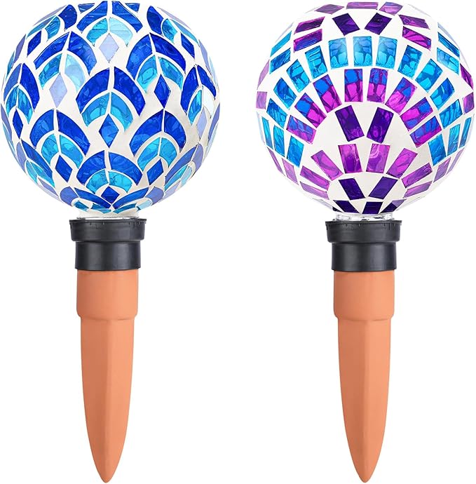 Plant Watering Globe Large Self Watering Globes 2 Pack for Indoor Outdoor Plants Self Watering Planter Insert Watering Devices for Plant Lover Gifts
