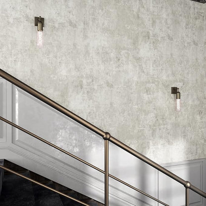 VEELIKE 15.7''x118'' Concrete Wallpaper Peel and Stick Textured Limewash - Image 7