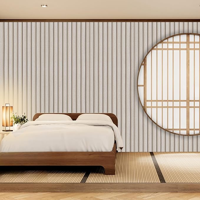 Wood Slat Peel and Stick Wallpaper - Image 5