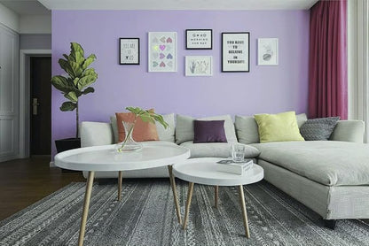 197"x17.7" Purple Peel and Stick Wallpaper Solid Color Wall Paper Contact Paper - Image 5