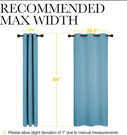 NICETOWN Thermal Curtains for Kids Room, Window Treatment Thermal Insulated - Image 7