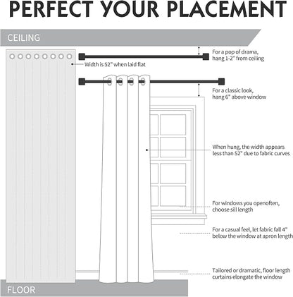 FMFUNCTEX 100% Blackout Curtains - Image 9