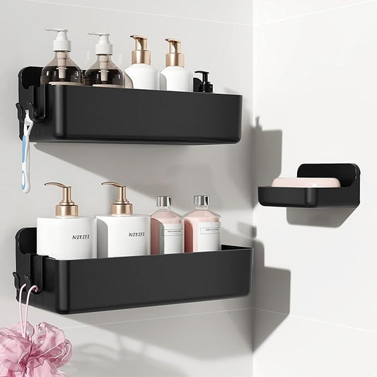 Nieifi Adhesive Wall Shelf, Shower Shelves, Shower Organizer by Nieifi
