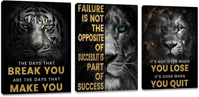 Inspirational Motivational Posters by Kuiluuye