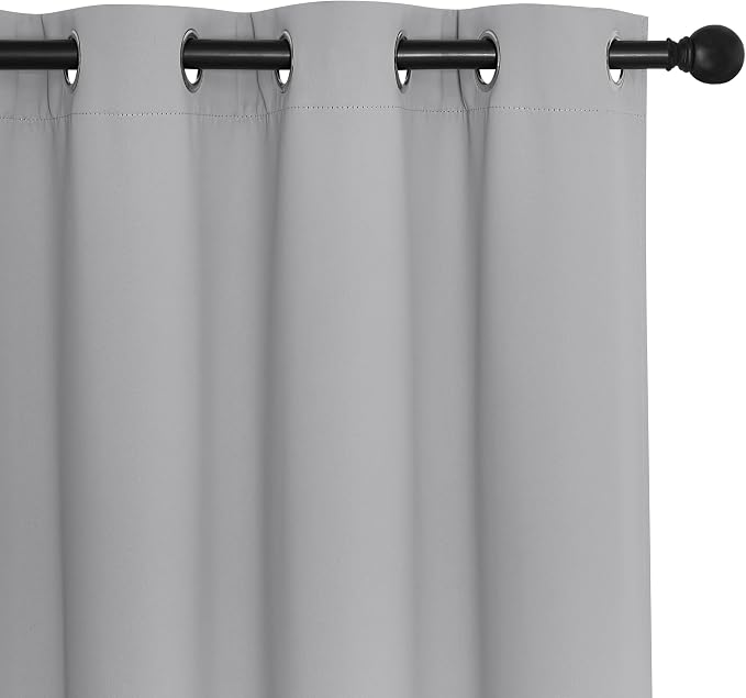 NICETOWN Blackout Curtains for Sliding Glass Door Room Divider Noise Reduce - Image 7
