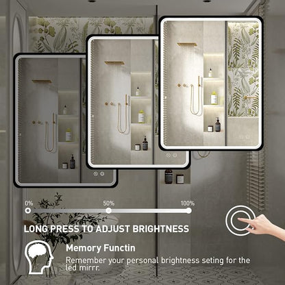 36x28 Inch LED Bathroom Mirror - Image 5