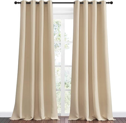 NICETOWN Bedroom Room Darkening Curtains - Image 2