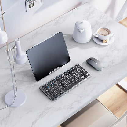 practicalWs White/Gray Marble Contact Paper 17.7 inch x 78.7 inch, Marble Peel - Image 3