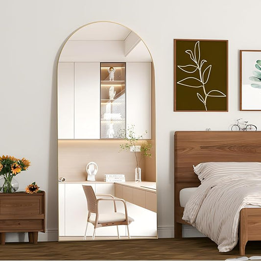 Full Length Mirror 71"x25" Arch Mirror Floor Mirror - Image 2