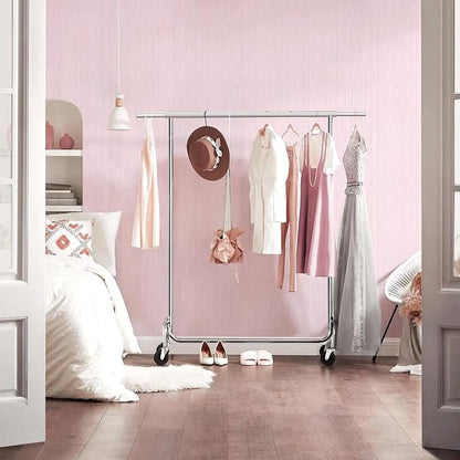 Pink Grasscloth Peel and Stick Wallpaper - Image 7