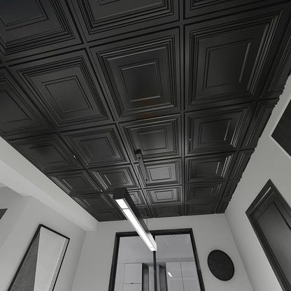 Art3d Drop Ceiling Tiles 24x24 Inch – Glue Up PVC Ceiling Tiles 2x2 Ft. - Image 7