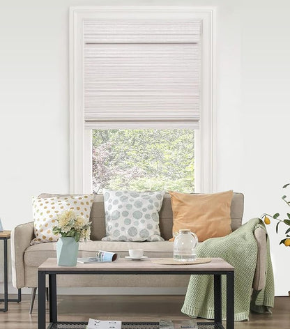 LazBlinds Cordless Bamboo Roman Shades, Privacy Window Treatment, Roll Up - Image 4