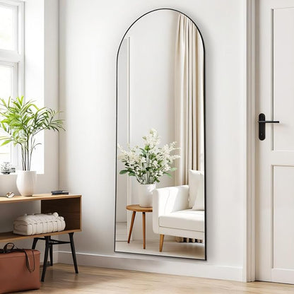 Arched Mirror Full Length, Upgraded 16"x59" Body Wall Mirrors - Image 6