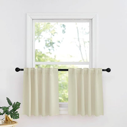 RYB HOME Small Window Curtains by RYBHOME
