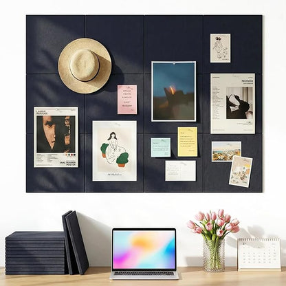 Aothia Felt Bulletin Board Tiles by AothiaSimpleNaturalUnique
