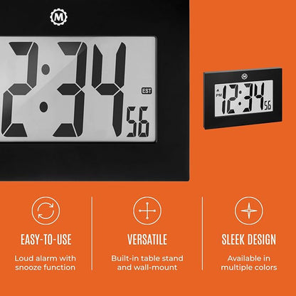 MARATHON Large Digital Wall Clock - Image 5