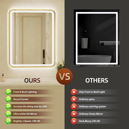 36x48 Inch LED Bathroom Mirror - Image 7