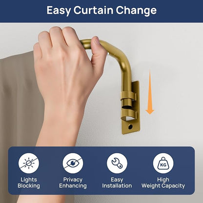 ENJOYBASICS Blackout Curtain rod - Image 2