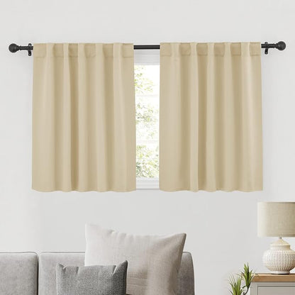 RYB HOME Bathroom Curtains Blackout by RYBHOME