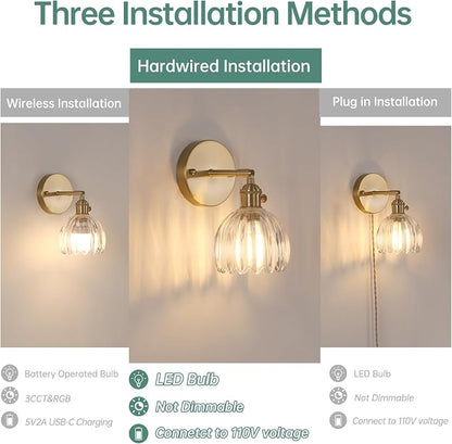 Shenmoyl Vintage Wall Sconces - Image 2