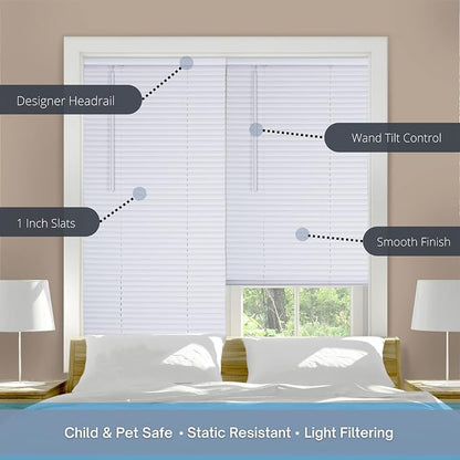LOTUS & WINDOWARE Cordless Mini Blind, Window Blinds - Image 3