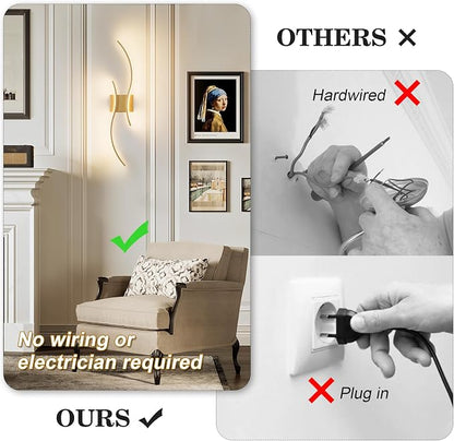 KARTOOSH Battery Operated Wall Sconce - Image 2