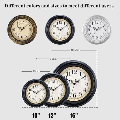 Plumeet Retro Wall Clock - Image 7