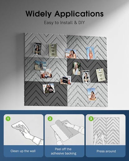 Sound Proof Foam Panels for Walls, 18 Pack Self-Adhesive Acoustic Panels - Image 7