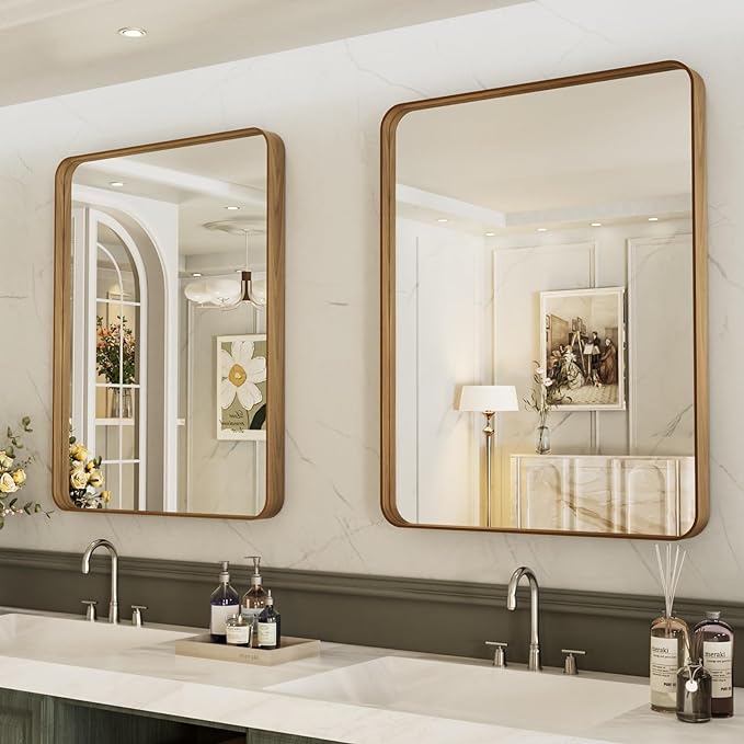 LOAAO 32X36 Inch Bathroom Mirror - Image 4