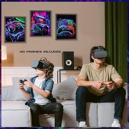 BGFCE Game Room Decor Posters Set of 3 - Image 6