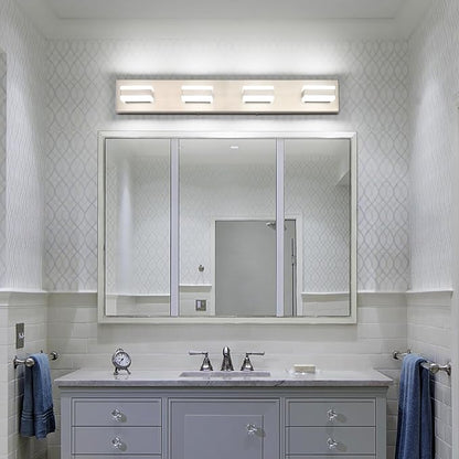 SOLFART Bathroom Vanity Lights Brushed Nickel Light Fixtures - Image 4
