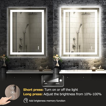 Hivone 28X32 LED Bathroom Mirror - Image 5