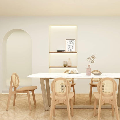 FUKU MON 24"x394" Beige Peel and Stick Wallpaper Matte Beige Cream Contact - Image 4