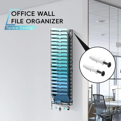20-Tier Wall File Organizer - Image 4