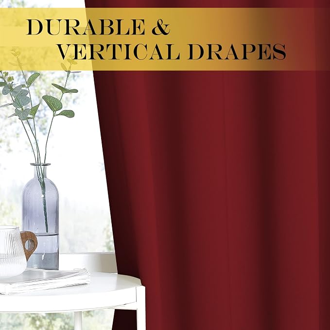 NICETOWN Blackout Doorway Curtain Drape 78 inch Long - Image 4