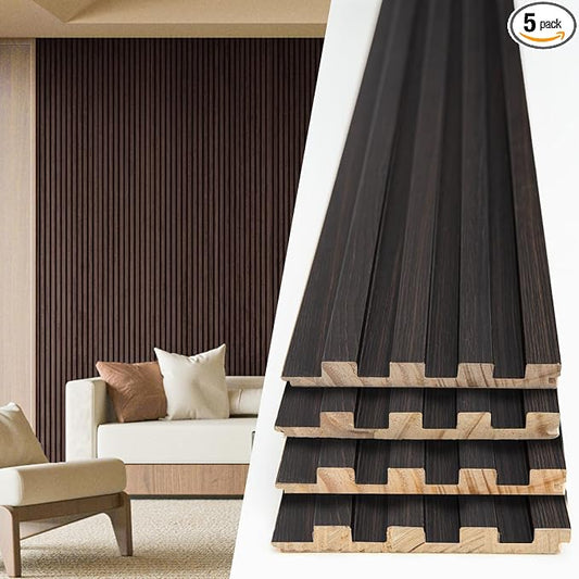 Art3d Slat Wood Wall Paneling for Interior and Ceiling Decoration by Art3d