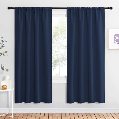 NICETOWN Navy Blue Blackout Curtains by NICETOWN