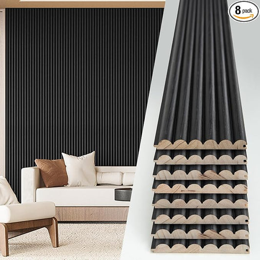 Art3d Fluted Wood Panel by Art3d