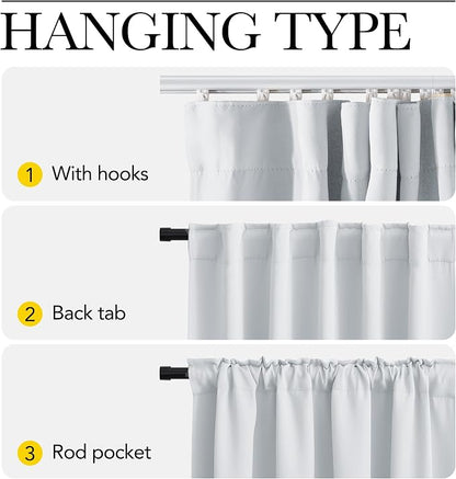 NICETOWN Doorway Curtain with Adjustable Ceiling Track, Privacy Protection - Image 3