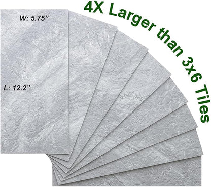 AULIGET 20-Piece Peel and Stick Backsplash Wall Tiles, Laundry Room - Image 3