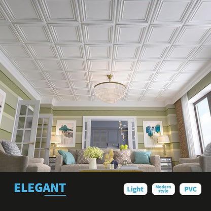 Art3d PVC Ceiling Tiles - Image 3