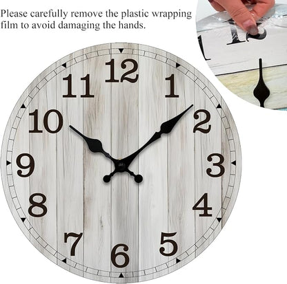 Wall Clock, Modern Wall Clocks Battery Operated, Silent Non Ticking Clock - Image 5