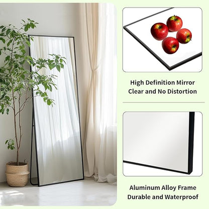Sunniry Full Length Mirror 56x16 inch, Full Body Mirror - Image 2