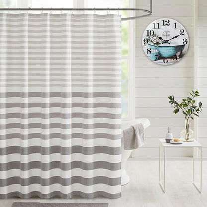 Bathroom Wall Clock, Rustic Style Waterproof Glass Shower Clock Wall Clock - Image 6