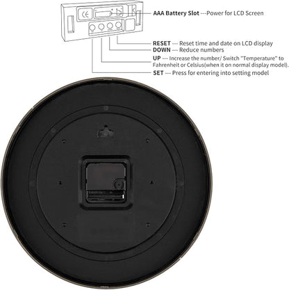 Foxtop Digital and Analog Learning Clock - Image 9