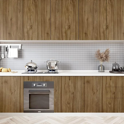 WESTICK Brown Wood Contact Paper Peel and Stick Wood Wallpaper Self Adhesive - Image 4