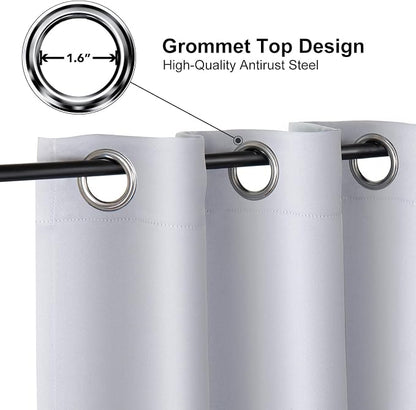 ChrisDowa Grommet Blackout Curtains - Image 2