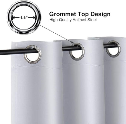 ChrisDowa Grommet Blackout Curtains - Image 2