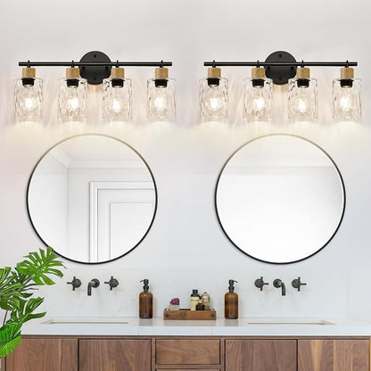 MOKATNG Bathroom Light Fixtures, 4-Light Coastal Vanity Lights - Image 8