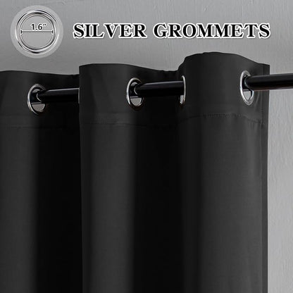 IGEMAEVE Custom Curtains for Living Room 1 Panel, Grommet Light Blocking Drapes - Image 2